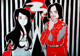 Preview the white stripes